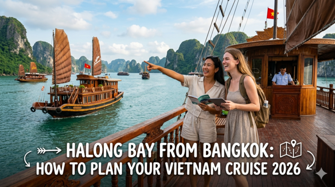 Halong Bay from Bangkok: How to Plan Your Vietnam Cruise 2026